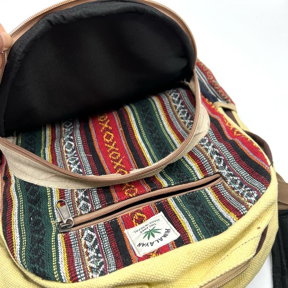 Hemp Backpack Bohemian - Picture 6 of 6